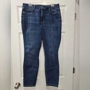 Nine West Classic Dark Blue Women’s Jeans - Comfortable Stretch Denim Size 14